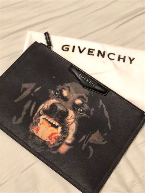 givenchy dog face clutch